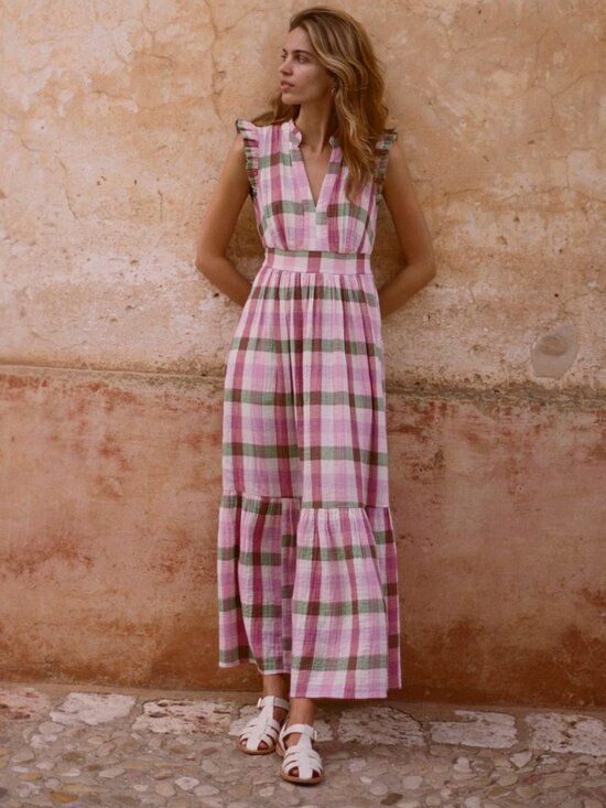 Dresses & Skirts - Boden Wren Double Cloth Midi Dress